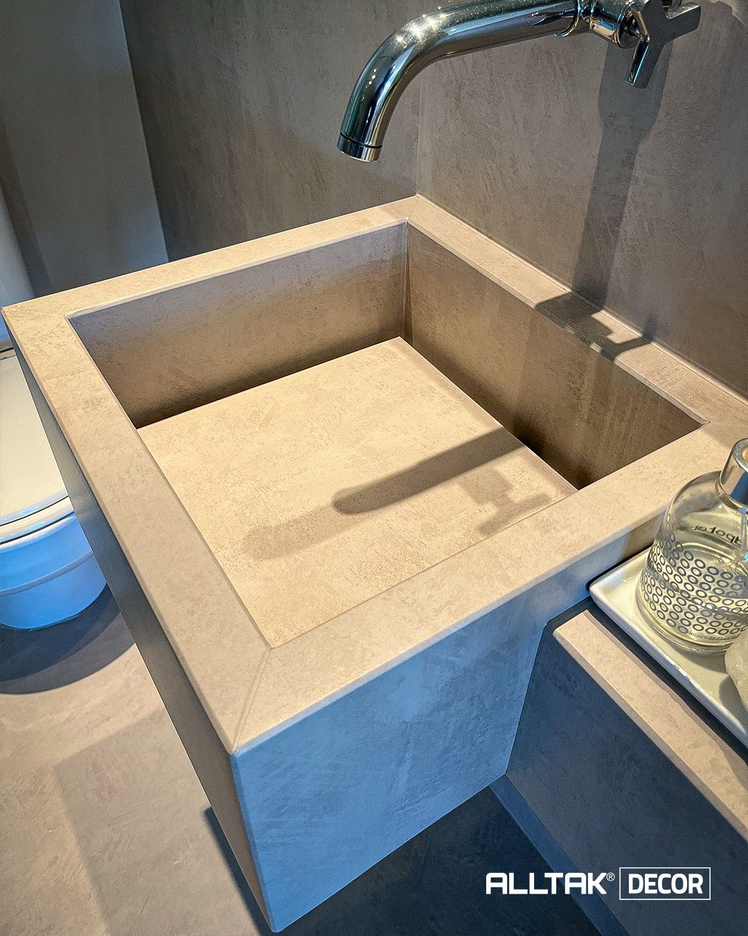 Concreto con Alltak Decor