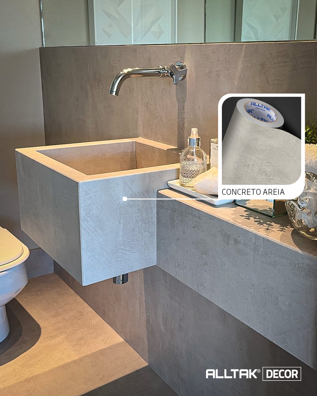Concreto con Alltak Decor